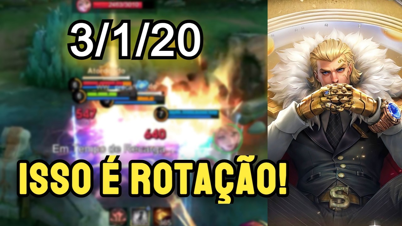 TIGREAL: A ROTAÇÃO QUE GANHA JOGO! 🛡️ (Mentalidade Solo Queue)