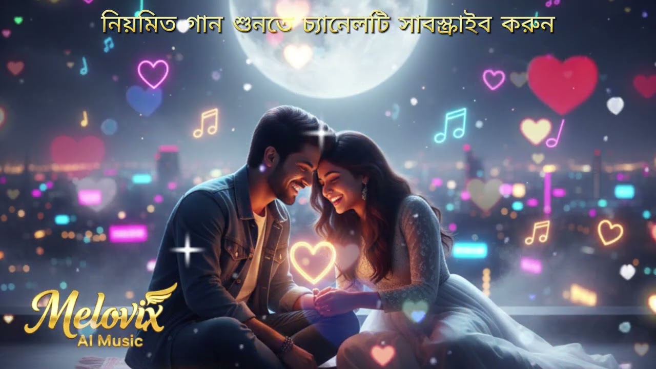 Neon Night Love | Chandni Brishti Bangla DG Song | Romantic Duet
