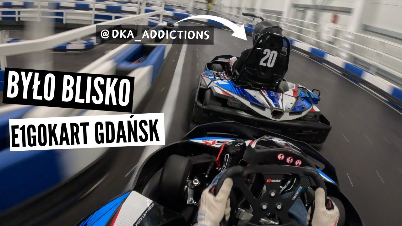 Pościg za @DKA_Karting | E1GOKART Gdańsk 16.11.23 | doważanie 90 kg