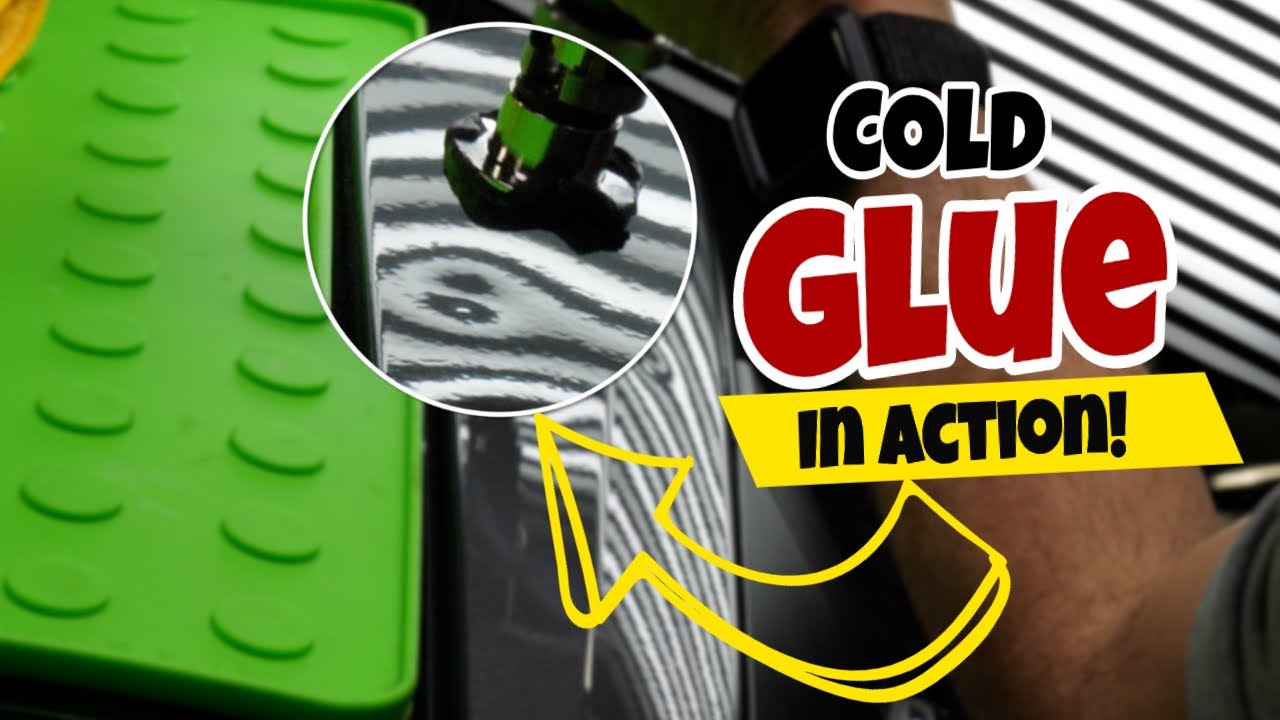 Hail Damage Repair Using Cold Glue - Paintless Dent Repair Training Review