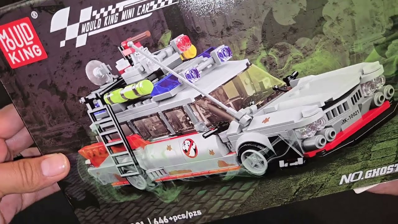 Mould King-NO.Ghostbus-MK10021- Build & Review