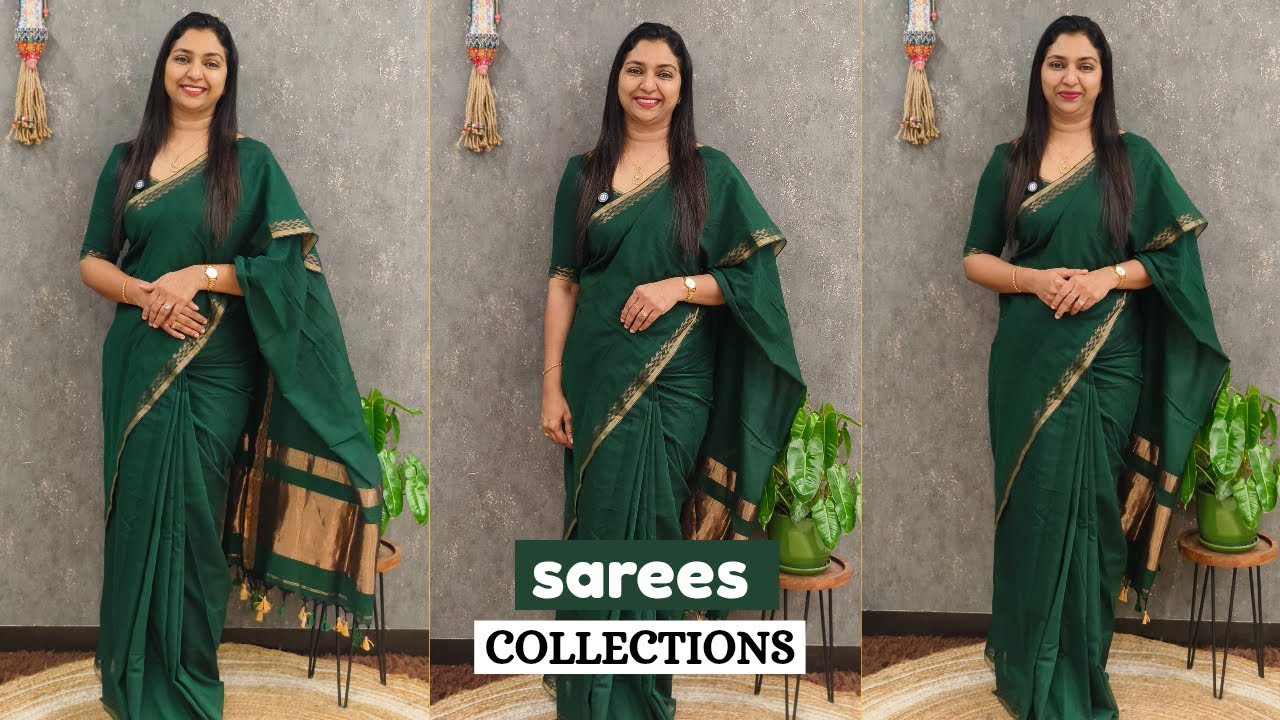 Mul Chanderi Saree's Collections 🛍 || 𝐆𝐋𝐈𝐓𝐙𝐈𝐍𝐃𝐈𝐀 FASHIONS 🥰♥️