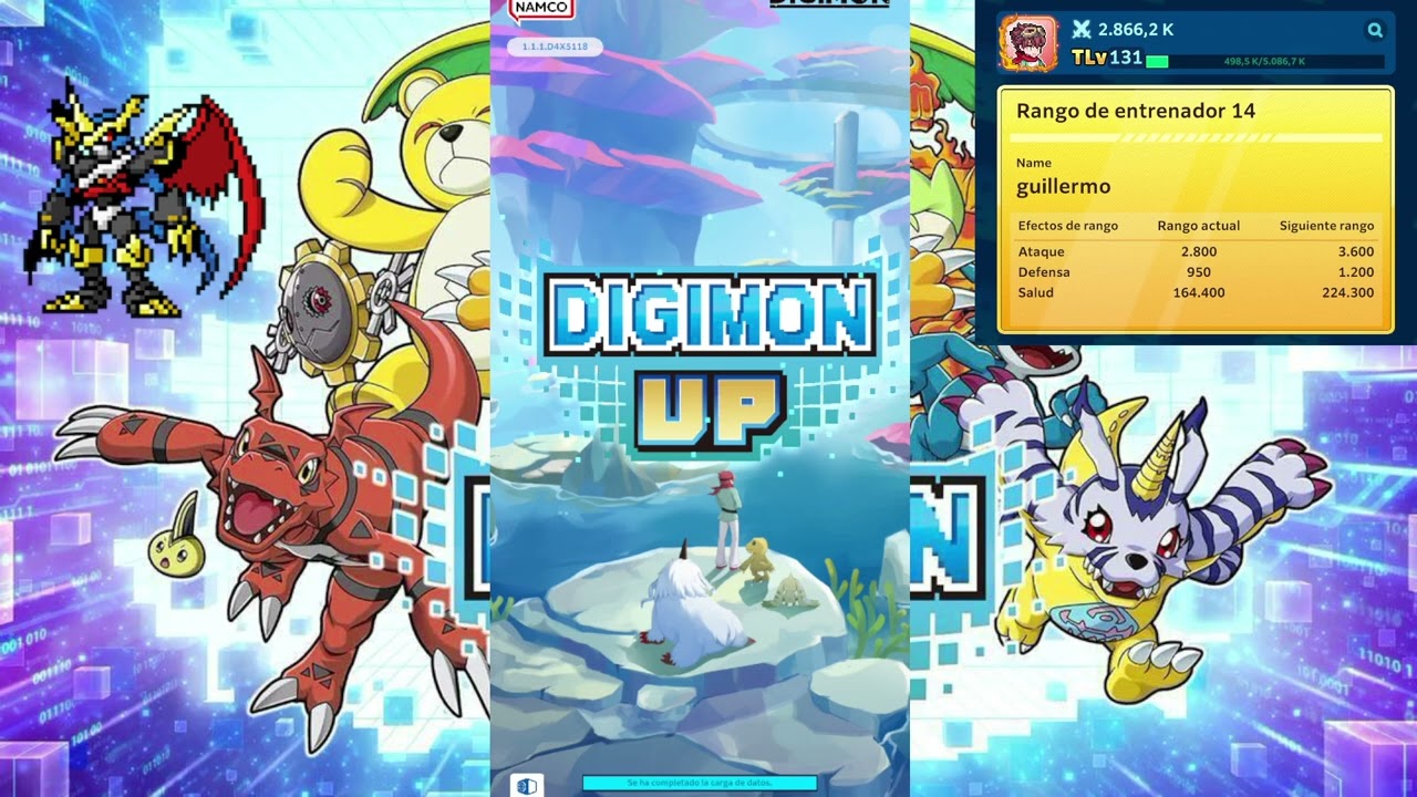 digimon up - posible solucion de error 00000038