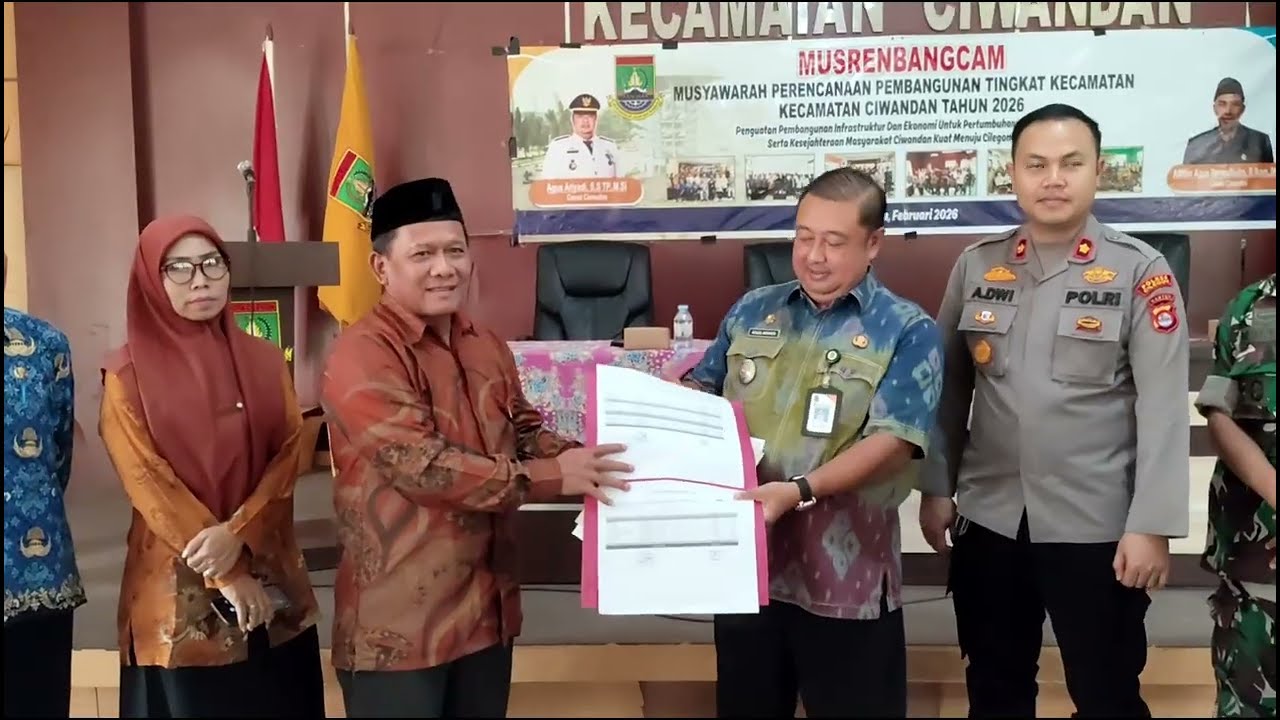Musyawarah Perencanaan Pembangunan Tingkat Kecamatan (MUSRENBANGCAM) Kecamatan Ciwandan Tahun 2026