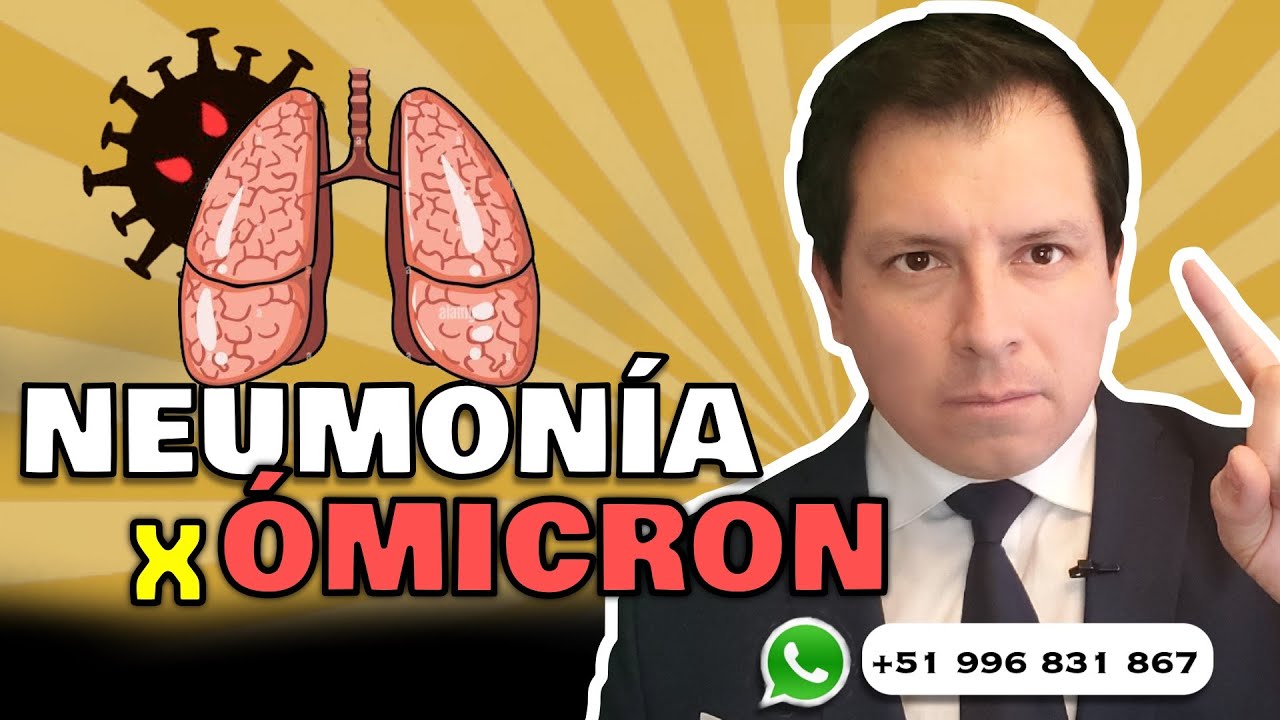 NEUMONIA POR OMICRON ⚠️ - 02 CONSIDERACIONES. ATOMAR EN CUENTA ‼️