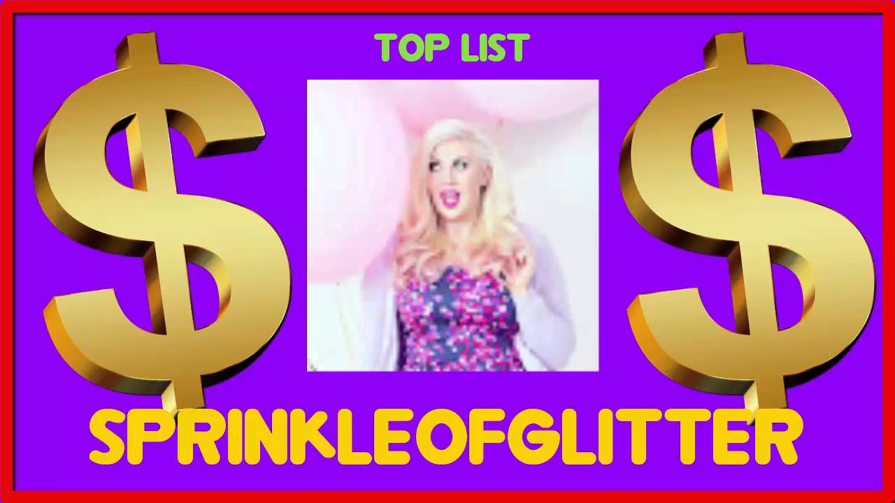 How much SPRINKLEOFGLITTER made money on YouTube { In March 2016 }