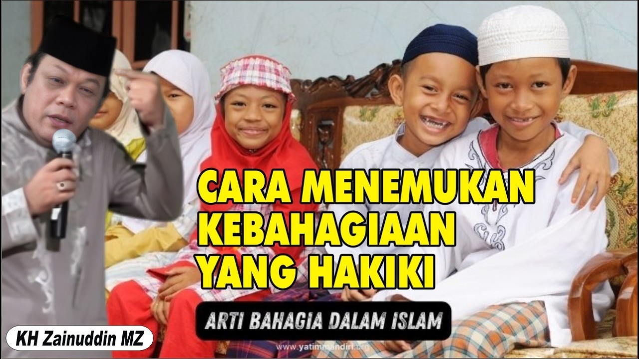 Cara Menemukan Kebahagiaan yang Hakiki #ceramah #khzaenudinmz #viralvideo #ceramahlucu