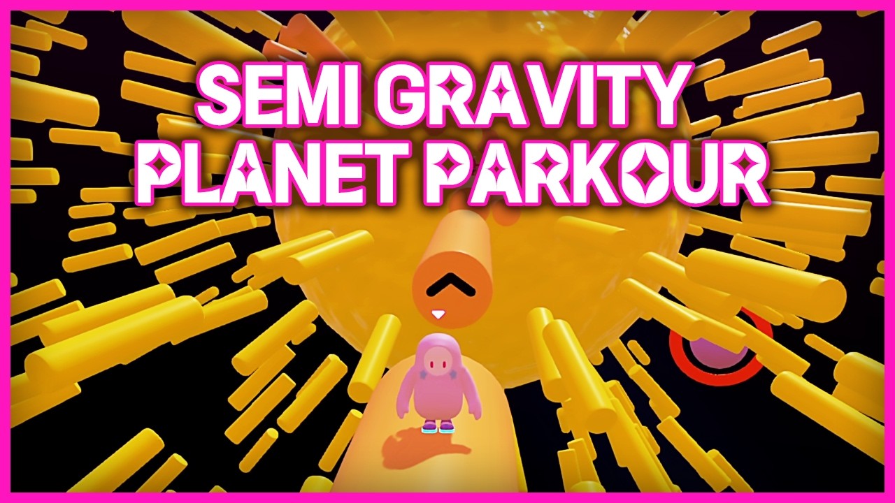 “SEMI GRAVITY PLANET PARKOUR” by Deadly_Sin_00 (8057-9276-8400) [Fallguys]