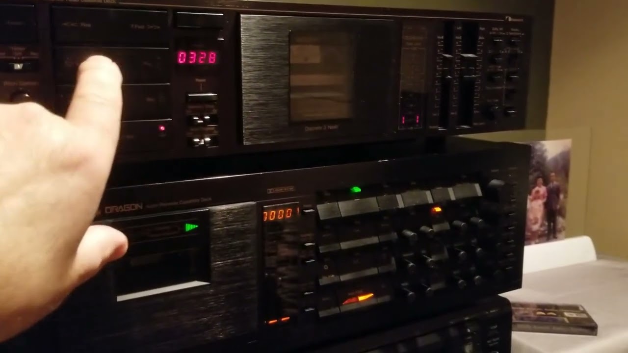 Nakamichi  BX-300 Playing Hugo's Mix Tape