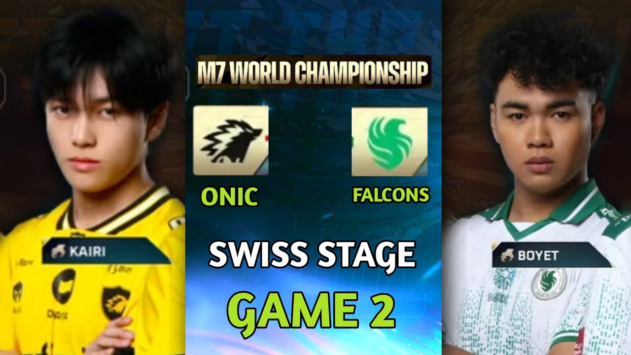 [GAME 2] ONIC VS FALCONS SWISS STAGE M7 CHAMPIONSHIP DAY 7