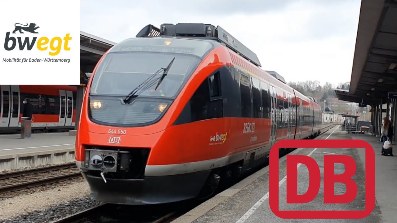 Ulm to Sigmaringen by (RE 55) [Talent 1]