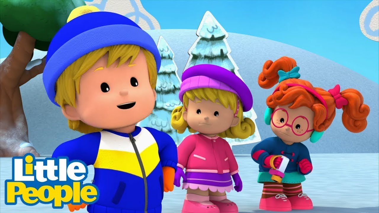 Acting Icy Can Be Dicey! | Little People | Cartoons for Kids | WildBrain Little Jobs