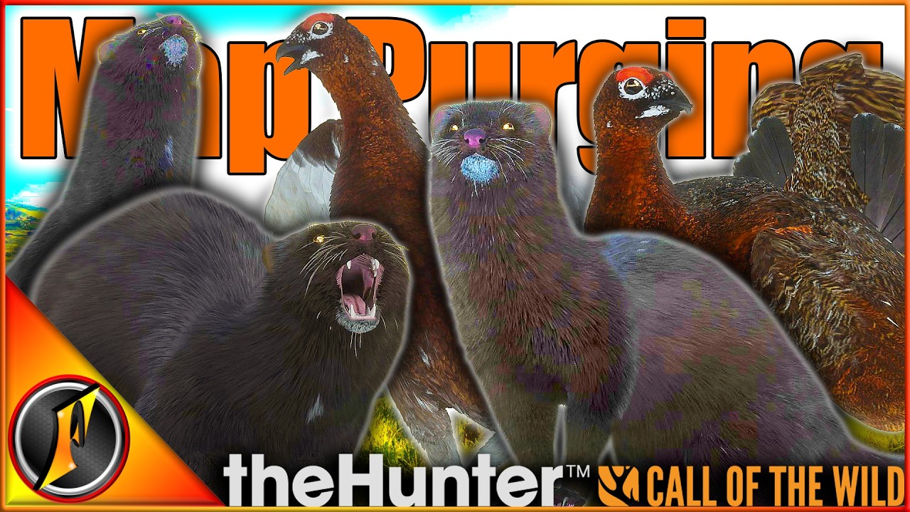 PURGING Our Map for Mink & Red Grouse Trophies! | theHunter Call of the Wild