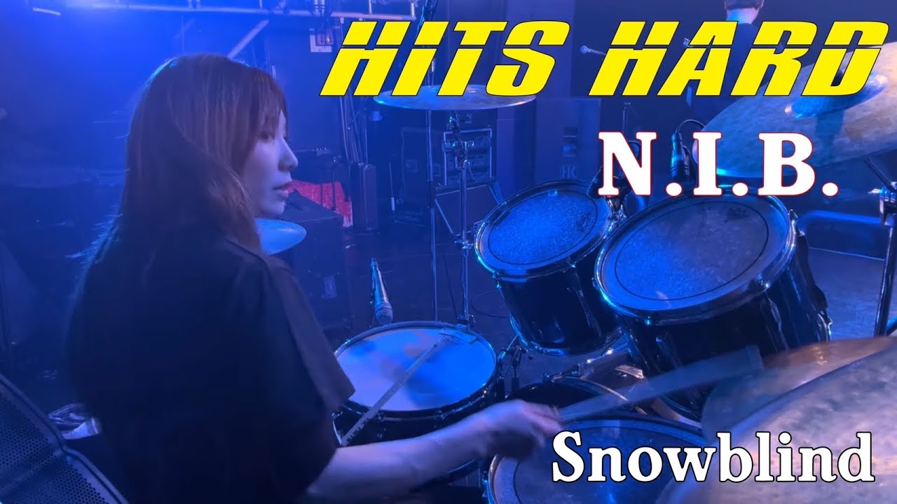 Black Sabbath N.I.B. drums 