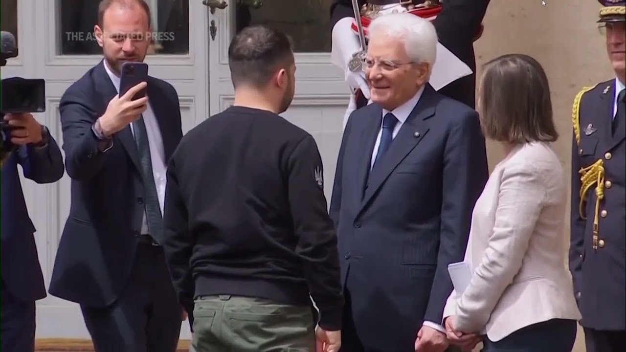 Zelenskyy visits Rome and the Vatican