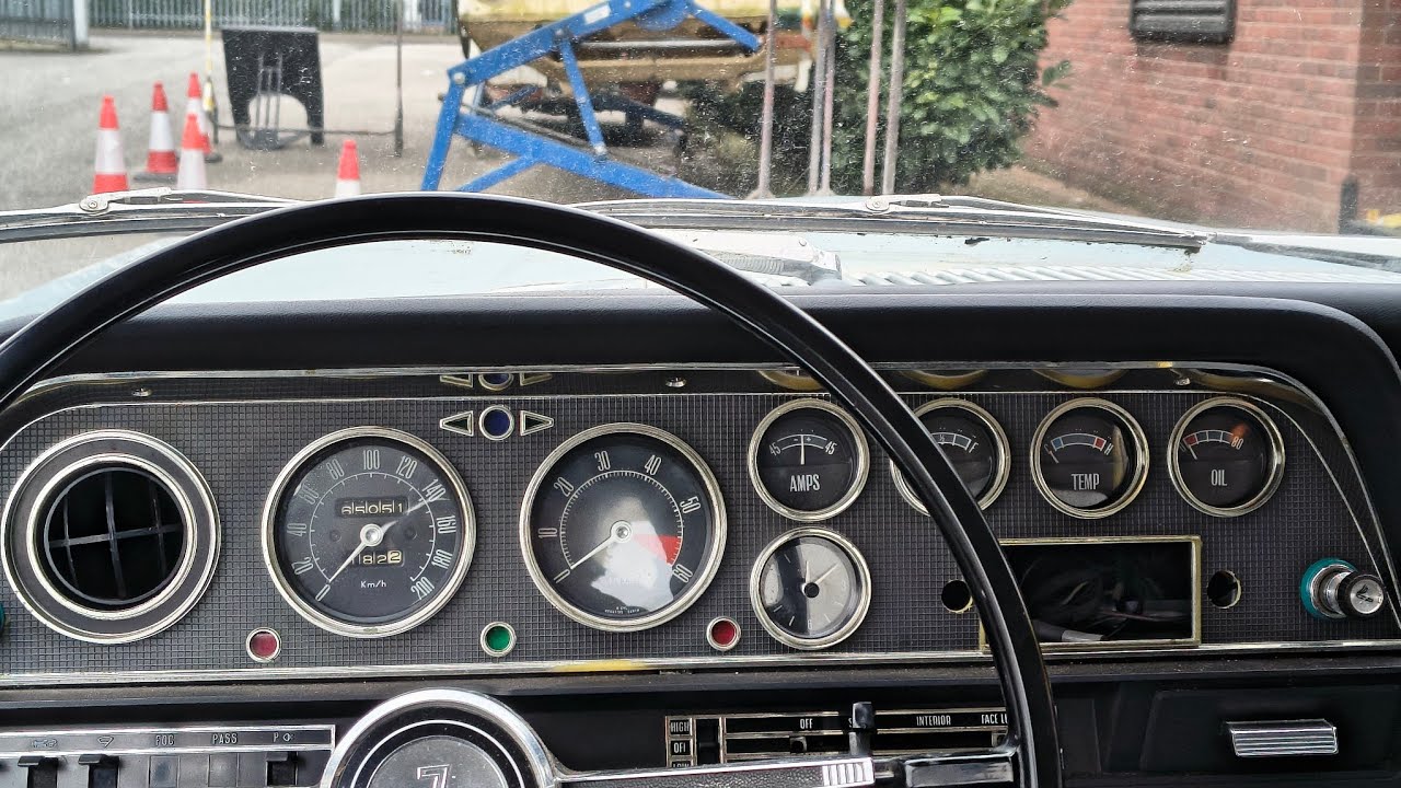 Ford Zodiac MKIV 1966 года, левостороннее рулевое управление, один владелец, предсерийный автомоб...