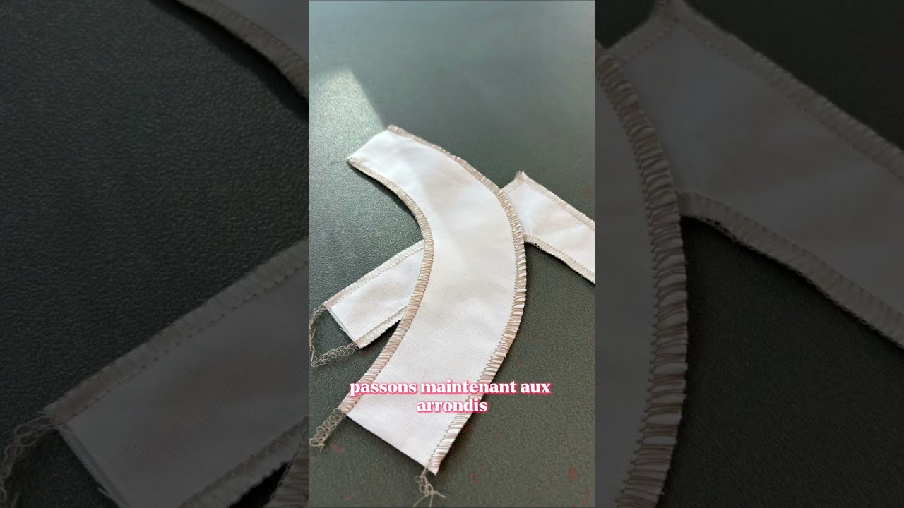 Surjeteuse : les angles, les arrondis #tutocouture #sewing #couture