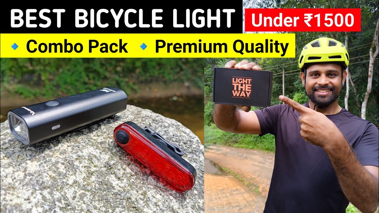 Best Bicycle Light in Online | Victgoal USB Rechargable Bicycle Light Set