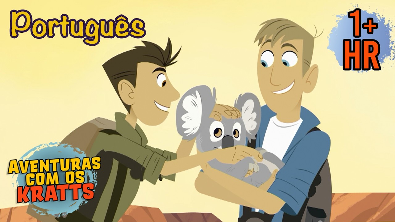 Balão coala | Desenhos animados de animais | Aventuras com os Kratt | Scholastic Kids em português