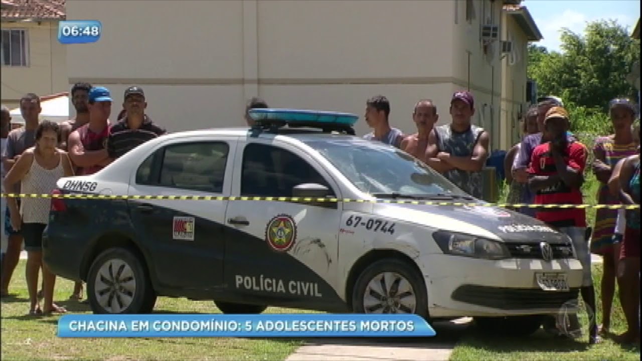 Chacina em condomínio deixa 5 mortos no Rio de Janeiro
