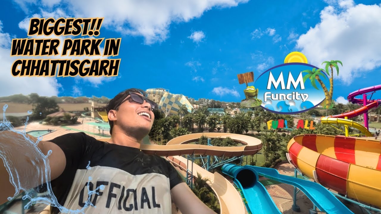 Biggest !! Water Park in Chhattisgarh | MM Fun City Waterpark Raipur 2024😍