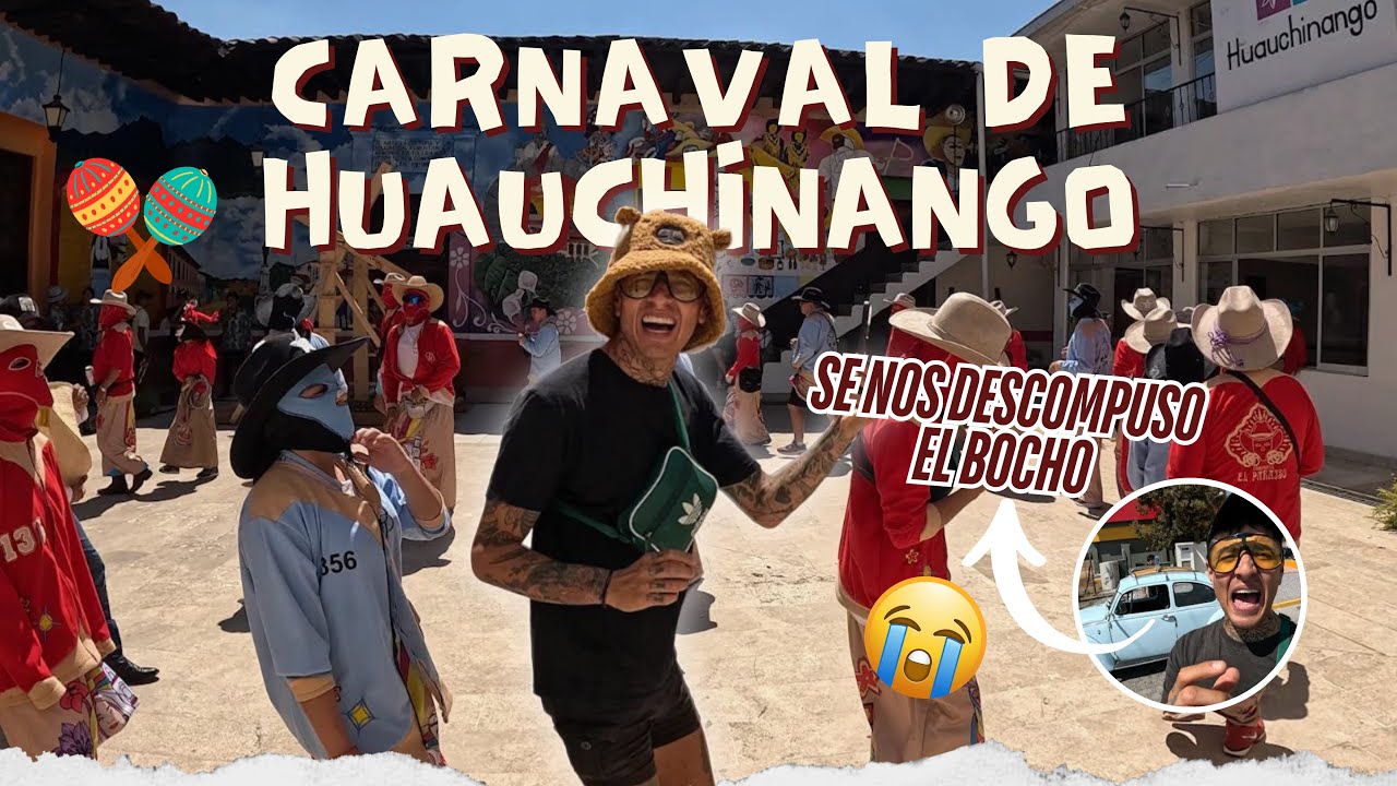 Aventuras en el Vocho: Carnaval de Huauchinango 2025 | Se nos DESCOMPUSO el coche