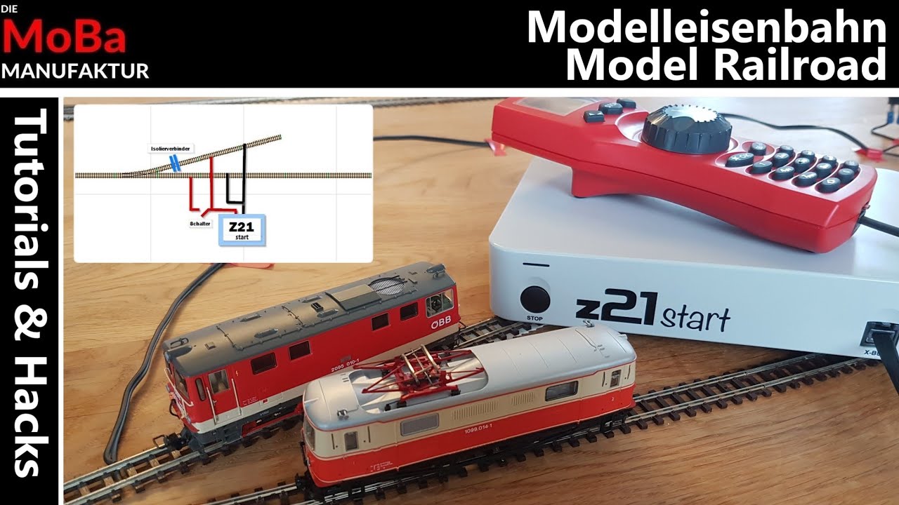 Modelleisenbahn H0 - TUTORIAL z21 start mit Programmiergleis  Roco z21 Fleichsmann z21 auch H0e N