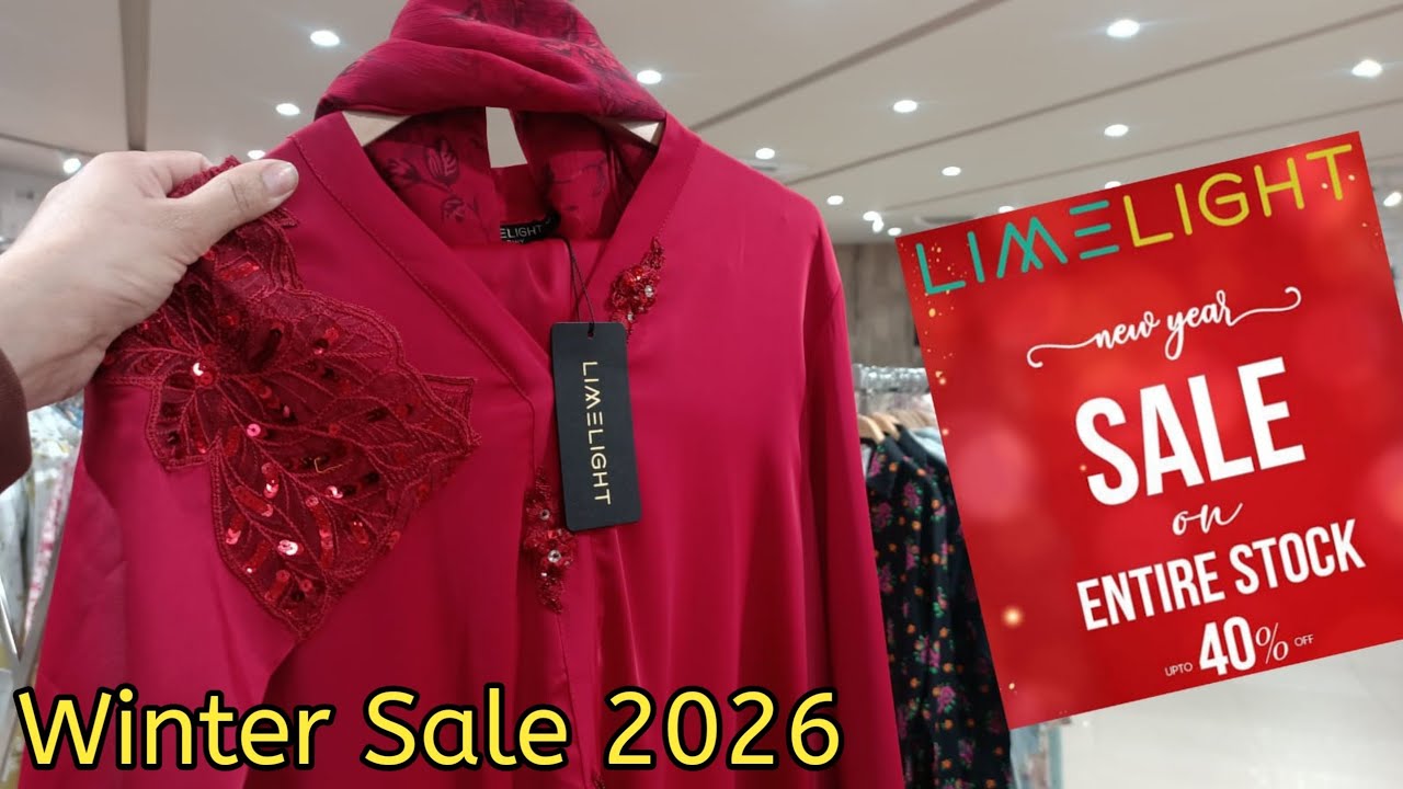 Limelight Sale 2026❣️ limelight winter Sale 40% Off 🔥