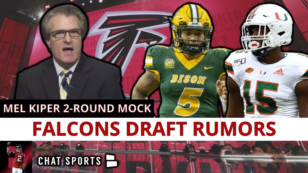 Atlanta Falcons Draft Rumors On Mel Kiper&rsquo;s Latest NFL Mock Draft + Picking A QB At #4 Overall Pick