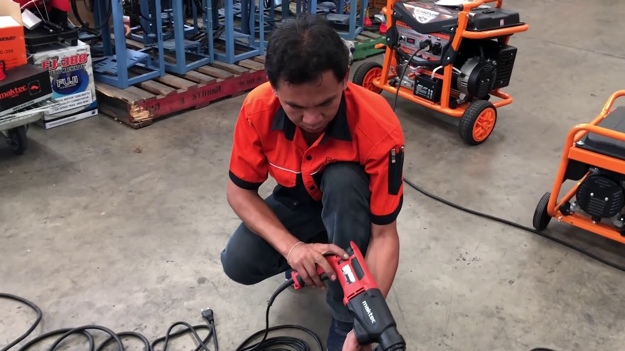 (A149) ทดสอบการใช่งานเครื่องปั่นไฟฟ้า แม็คนั่ม RT9500S