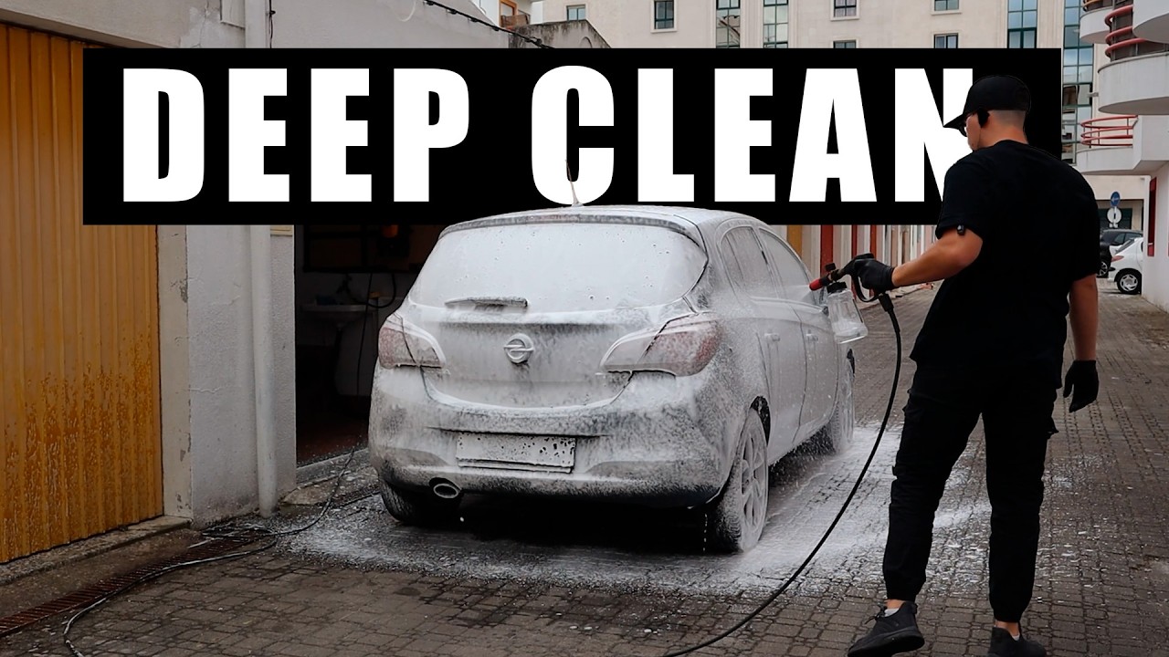 Cleaning a Dirty Opel Corsa Turbo - Exterior Wash