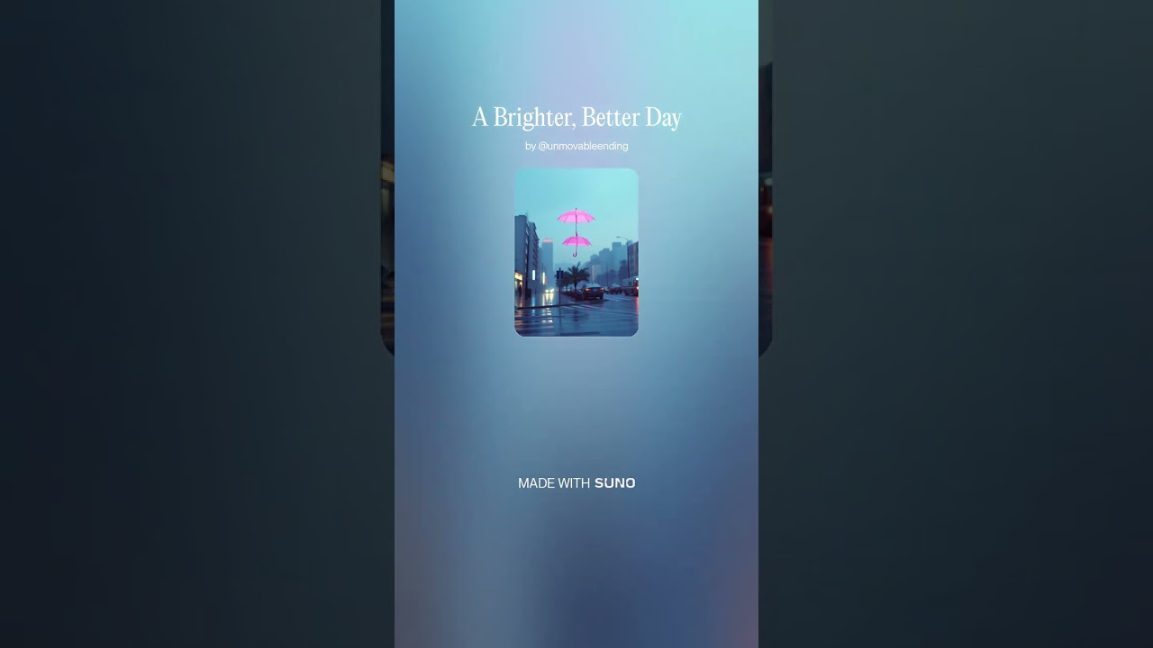A Brighter, Better Day 5 - Instrumental #AI​ #Song​ by #Suno​ #music​ #newmusic​