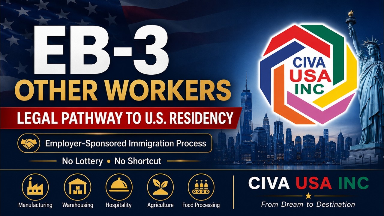 EB-3 Other Workers Visa Explained | Legal Pathway to U.S. Permanent Residency | CIVA USA INC