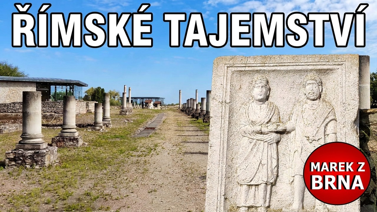 Řimské město  Gorsium Herculia vykopávky u Tác Székesfehérvár Maďarsko 2025
