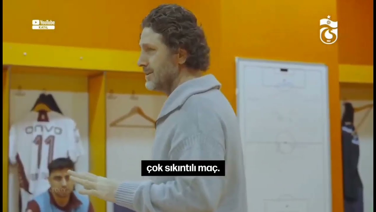 Trabzonspor Başakşehir maçı soyunma odası 💪🏽