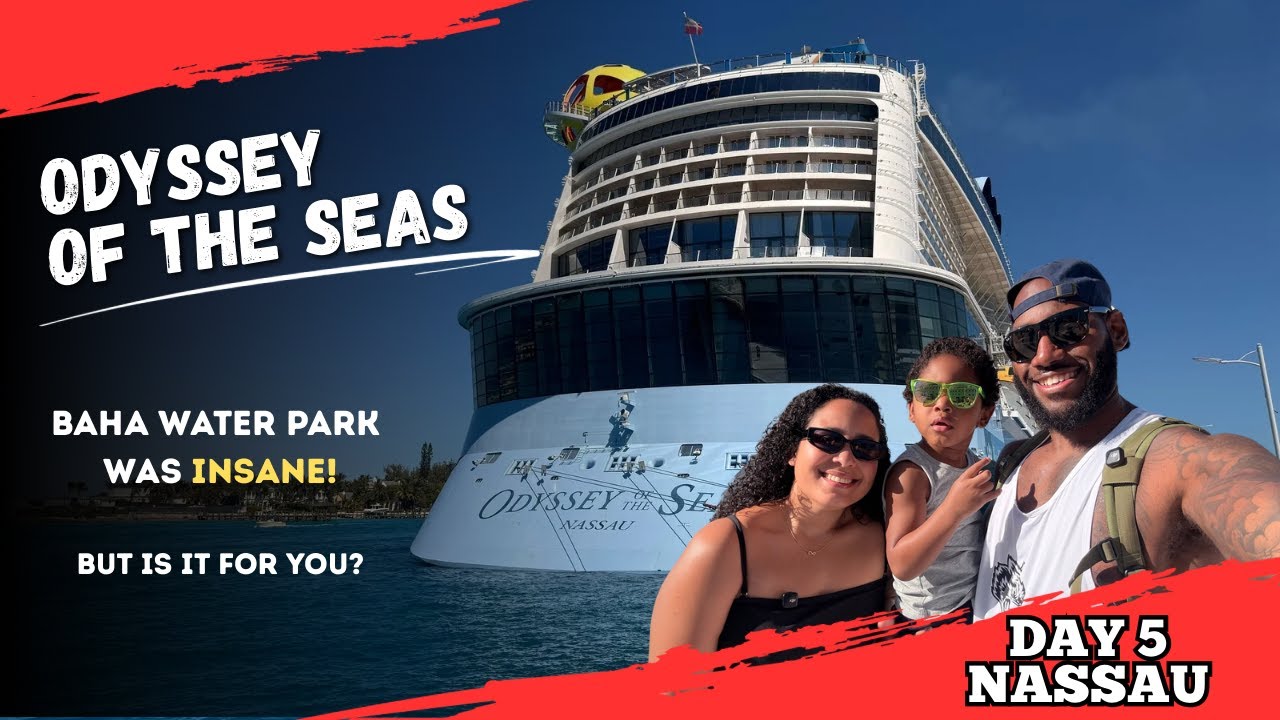 Baha Bay Water Park was TOO MUCH FUN & wasn't the best part of the day .. Day 5 Odyssey of the Seas