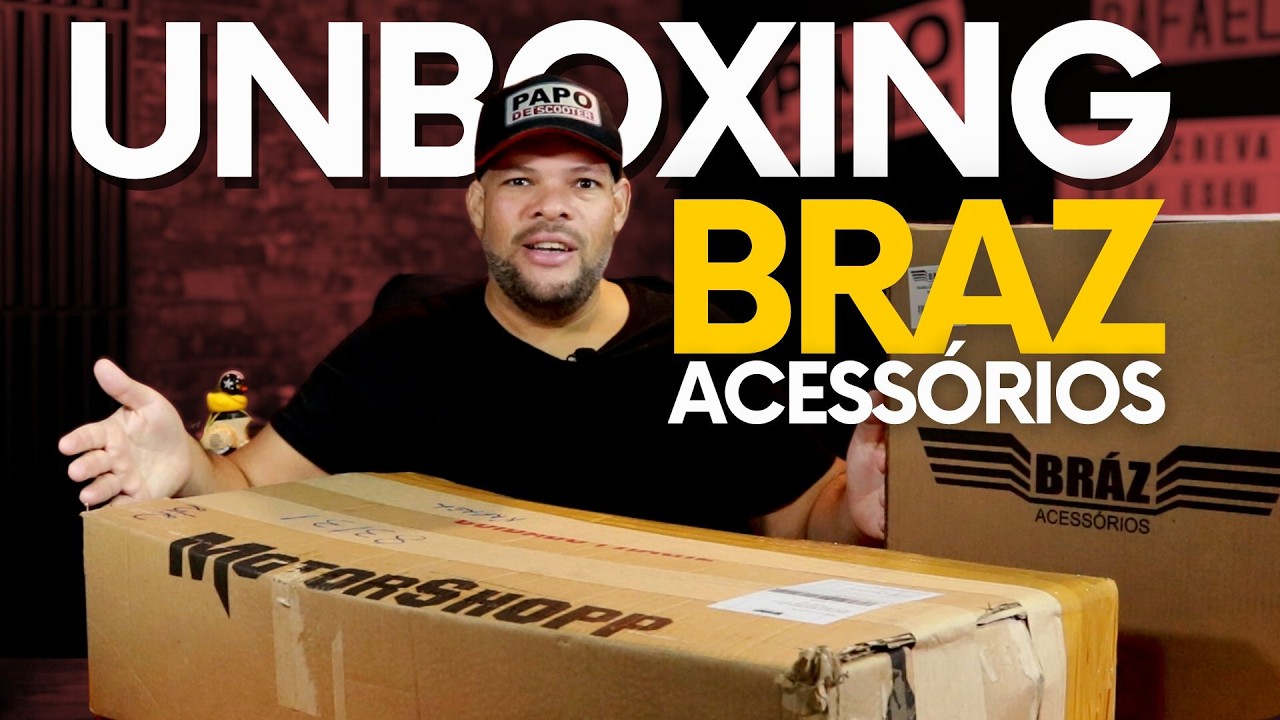 Unboxing: Novidades da BRAZ ACESSÓRIOS para Transformar sua Yamaha XMAX 250!