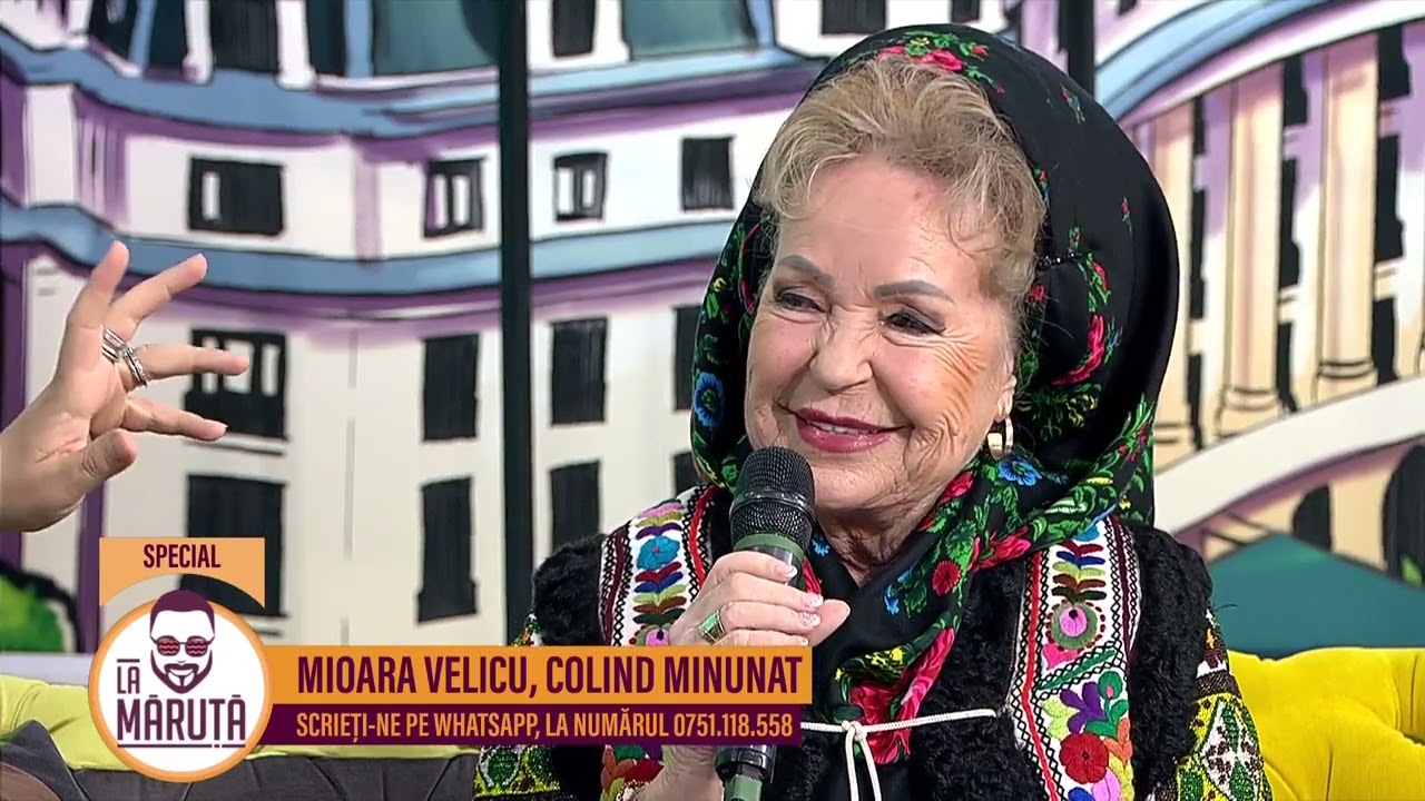 Mioara Velicu, colind minunat