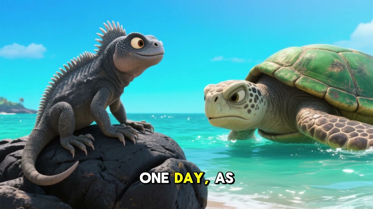 The Kind Words of the Marine Iguana | A Gentle Story About Speaking Kindly