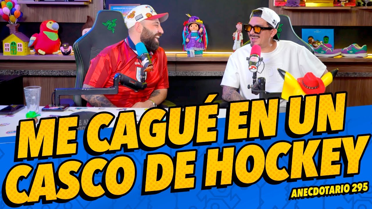 Anecdotario 295 - Me cagué en un casco de hockey