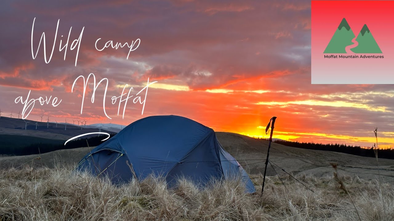 Wild camp above Moffat / naturehike mongar 2