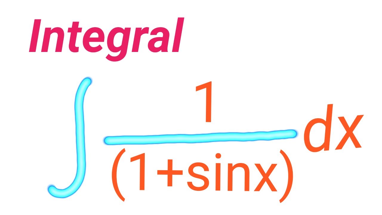 Интеграл от 1/(1+sinx)