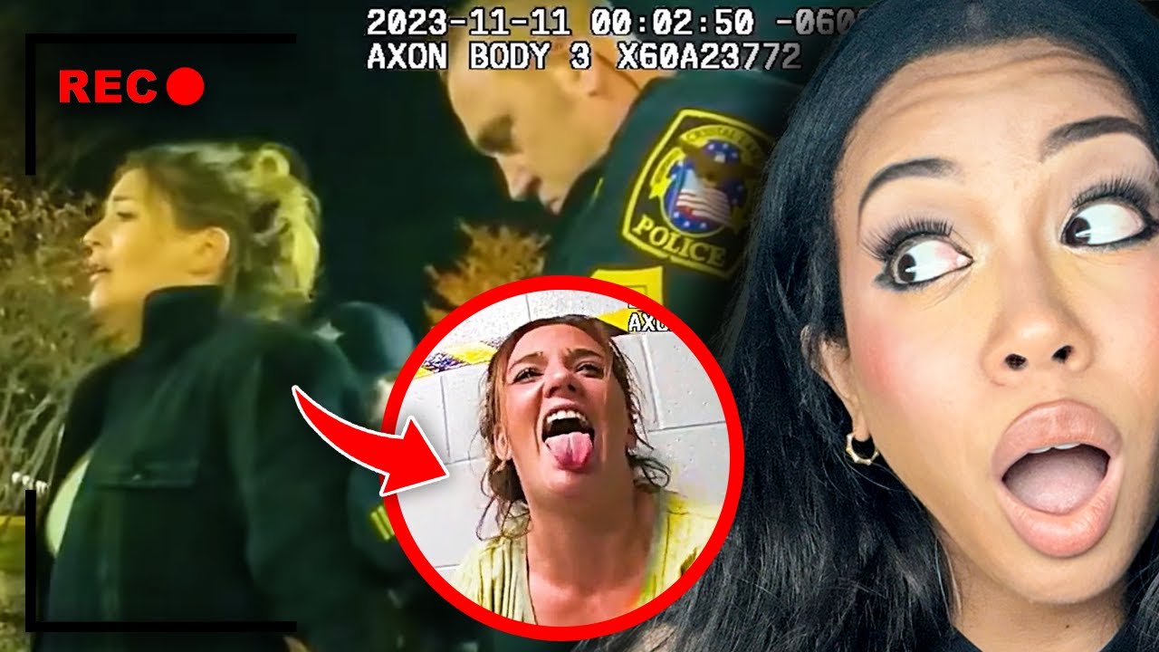 “GOOD GIRL” Unhinged Woman Gets WEIRD with Police Over Sick Dog
