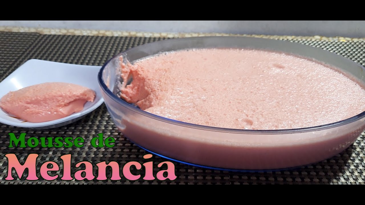 MOUSSE DE MELANCIA 🍉