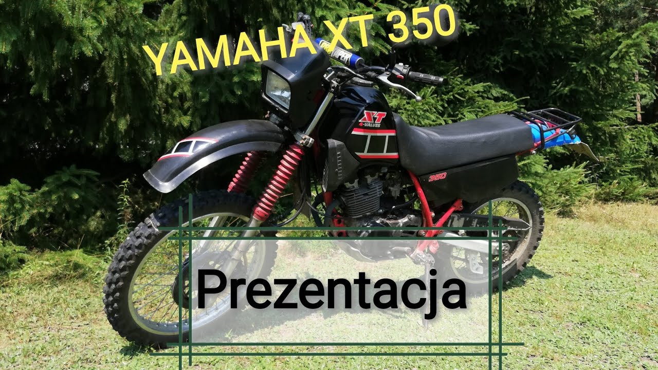 Yamaha xt 350 55v 1985r- pierwsze enduro? 🤔Opis i prezentacja *OPIS*