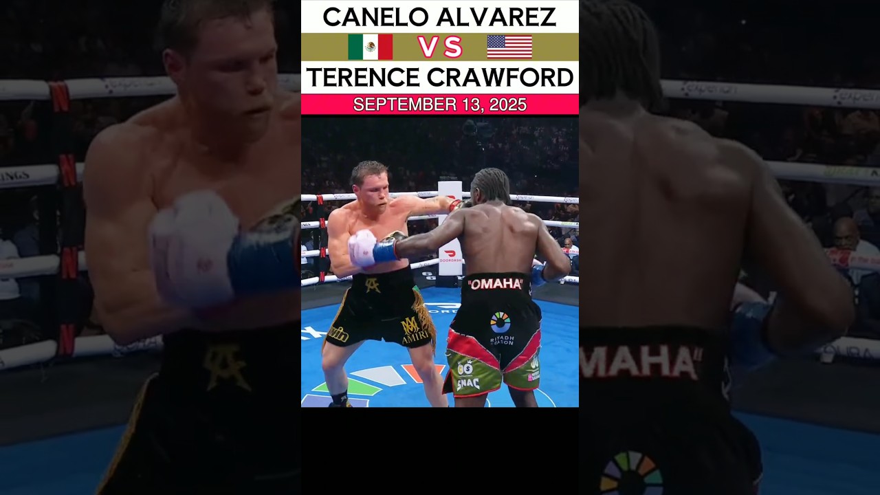 Canelo Alvarez 🇲🇽 VS 🇺🇸 Terence Crawford | September 13, 2025 | ROUNDS 9-10 | SLO-MO + SOUND FX