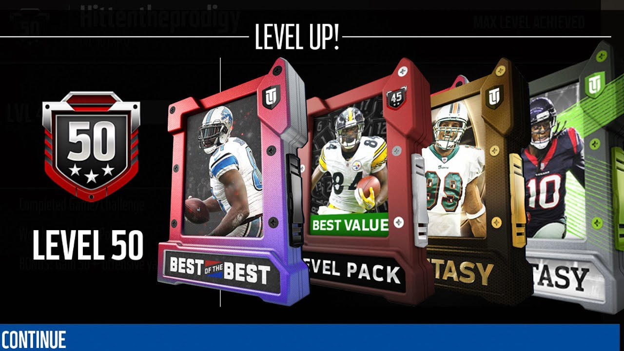 Get A 96+ Overall At Level 50!!! | What Comes In Every Level Up Exclusive Pack 40-50