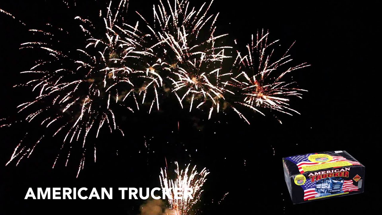 AMERICAN TRUCKER - 500 GRAM CAKE - WORLD CLASS FIREWORKS