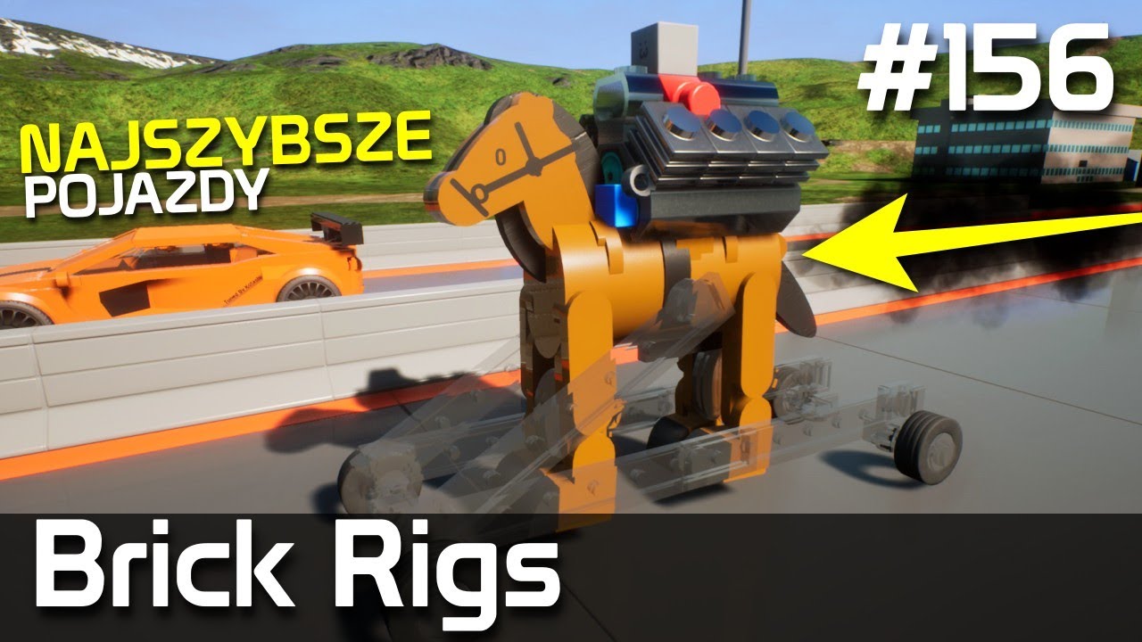Brick Rigs PL [#156] NAJSZYBSZE Pojazdy ŚWIATA /z Bertbert