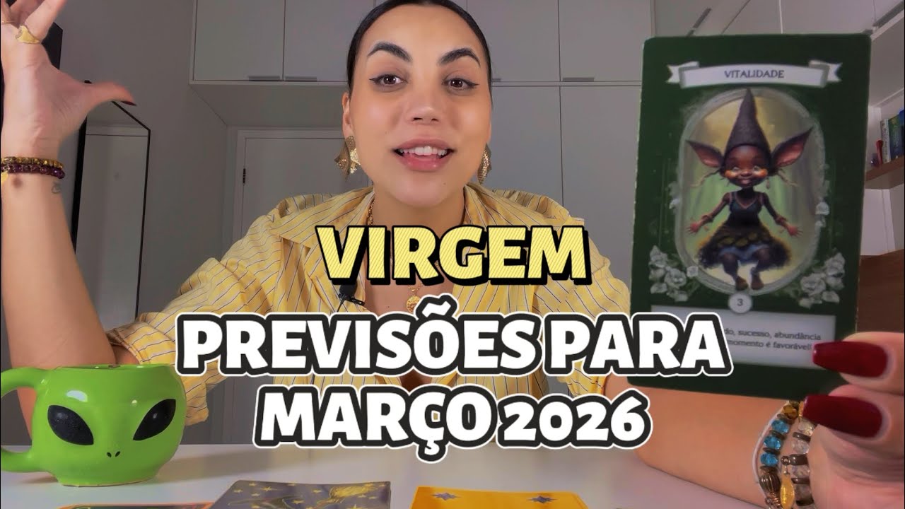 ♍️VIRGEM/MARÇO26 - O Empurrãozinho Que Estava Faltando! Comece Agora, o Universo Te Ajudará!